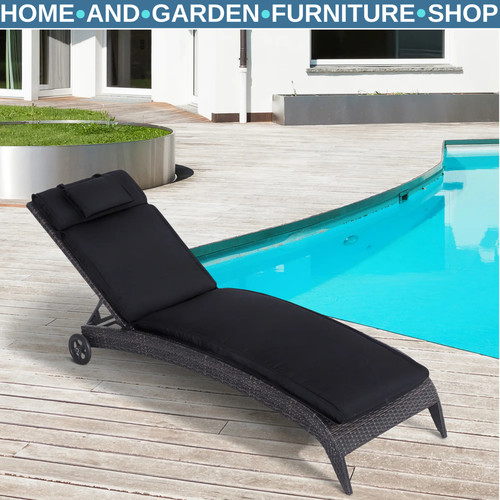 Garden sun lounger cushion - garden,