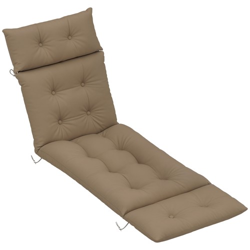 Outsunny sun lounger - outsunny, cushion