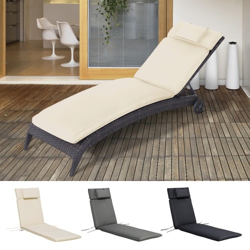 Garden sun lounger - sun, cushion