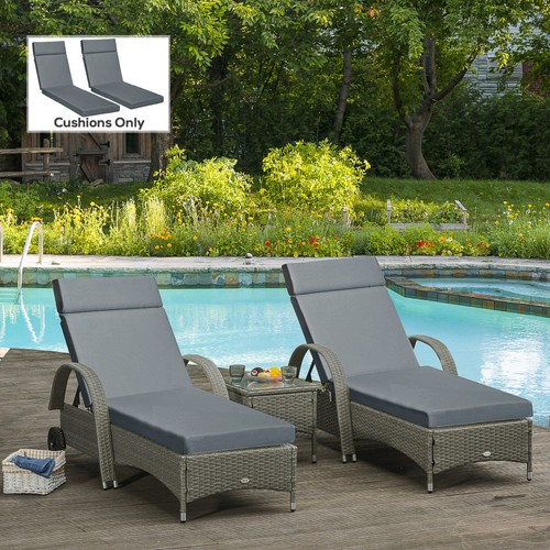 Set sun lounger cushions - of, 2