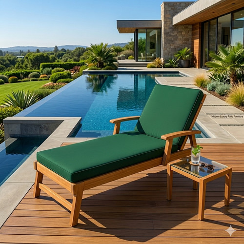 Waterproof sun lounger - lounger, foam